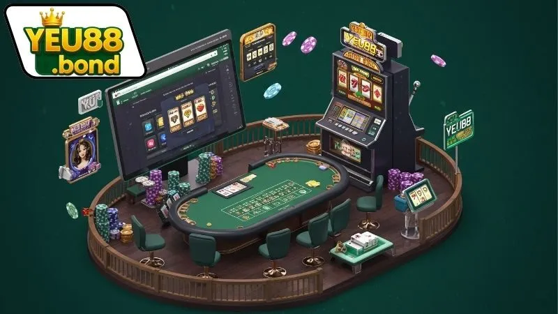Khám phá không gian casino YEU88 trực tuyến đỉnh cao