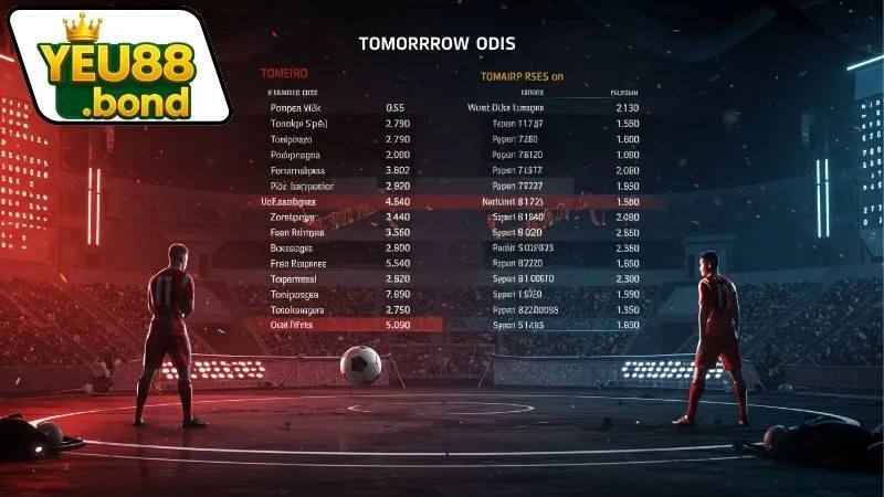 Phân tích và soi kèo bóng đá ngày mai chi tiết