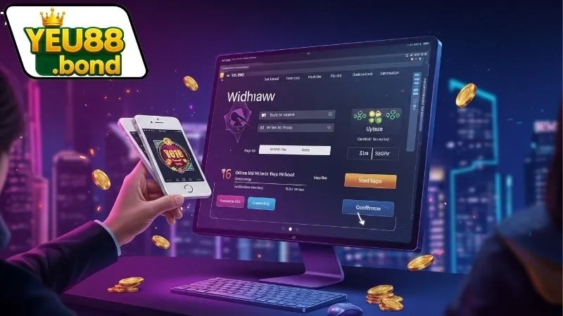 Xử lý lỗi và lưu ý khi rút tiền YEU88