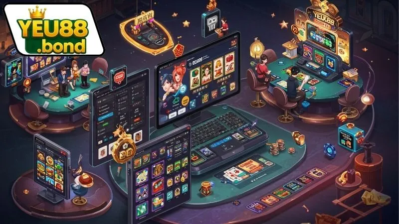 Trải nghiệm giải trí đỉnh cao cùng YEU88